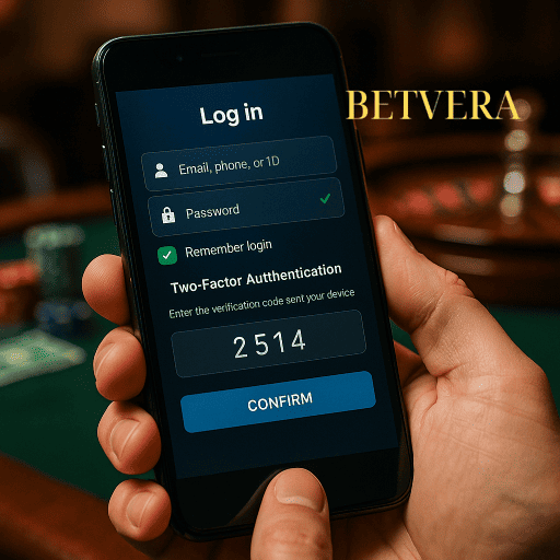 Figura 2 do login da BETVERA